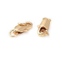 6 uds. De latón de Color dorado de 18K con cierres circulares de langosta, cierres para collares, pulseras, suministros para fabricación de joyas, accesorios Diy - details 25