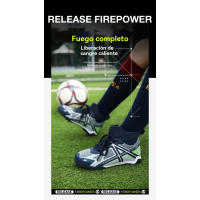 Zapatos para niños Nuevo botón giratorio Zapatos de fútbol para niños Niño - details 6