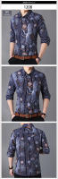 Camisas a cuadros para hombre, camisa de manga larga con botones, informal, Social, negocios, oficina, talla grande 7XL - details 15