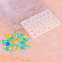 Molde de silicona de gota de agua geométrica para joyería de cristal, fabricación de joyas hecha a mano DIY - details 6