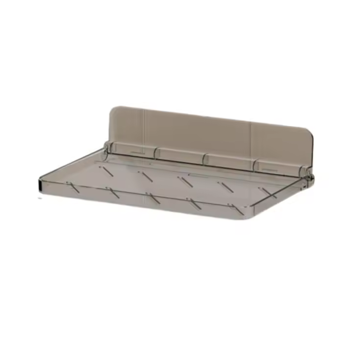 Estante de pared plegable, placa plegable, soporte para teléfono, soporte para papel de cocina, estante montado en la pared para ahorrar espacio, dormitorio - 1