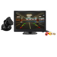 Monitor de Coche TFT de 5 Pulgadas Pantalla Digital HD 16:9 Entrada de Video Biwaya - details 4