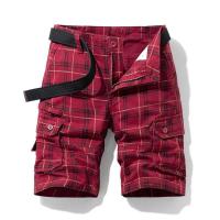 Pantalones Cortos de Verano para Hombres Ropa Deportiva Casual Pantalones de Malla Adelgazantes con Múltiples Bolsillos - details 8