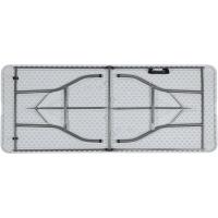 Mesa de Camping Portátil Plegable 180 cm, Multiusos para Eventos en Espacios Exteriores o Interiores, Resina y Patas de Acero 4-6 Personas, Carga 150kg - details 4