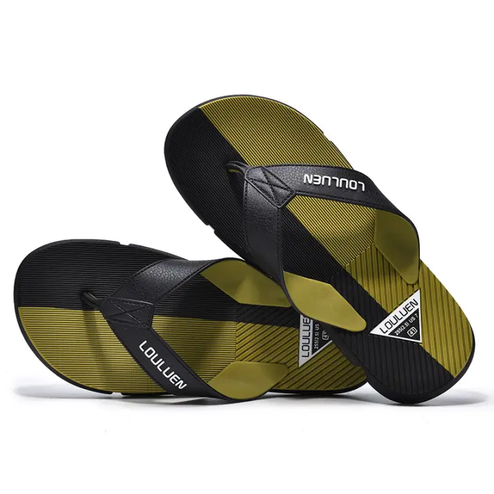 Chanclas de los hombres eva cool zapatillas antideslizantes hogar zapatillas deportivas de goma de suela gruesa sandalias al aire libre de los hombres - 1
