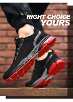 Zapatillas de correr para hombre, zapatos deportivos transpirables para exteriores, zapatillas ligeras con cojín de aire, calzado de entrenamiento atlético cómodo - details 21