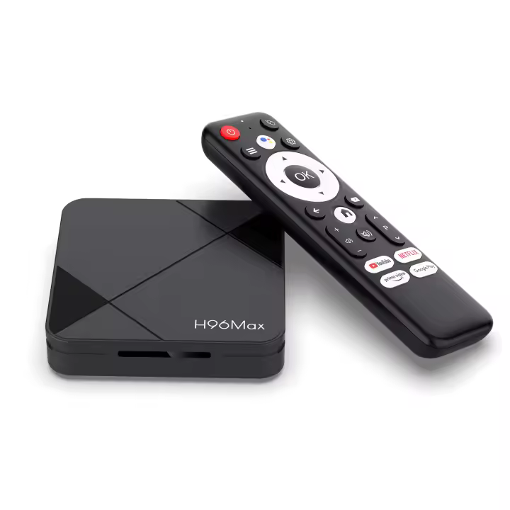 H96 MAX RK3518 Android14.0 Smart TV Box Rockchip 3518 Quad Core Dual-Band WiFi 6 BT 5.4 Asistente de Voz Google 3D Certificado CE - 1