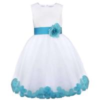 Elegante Vestido de Princesa de Tul con Flores Perfecto para Paredas, Bodas, Fiestas de Cumpleaños, Baile Formnal Tutu para Damas de Honor - details 16
