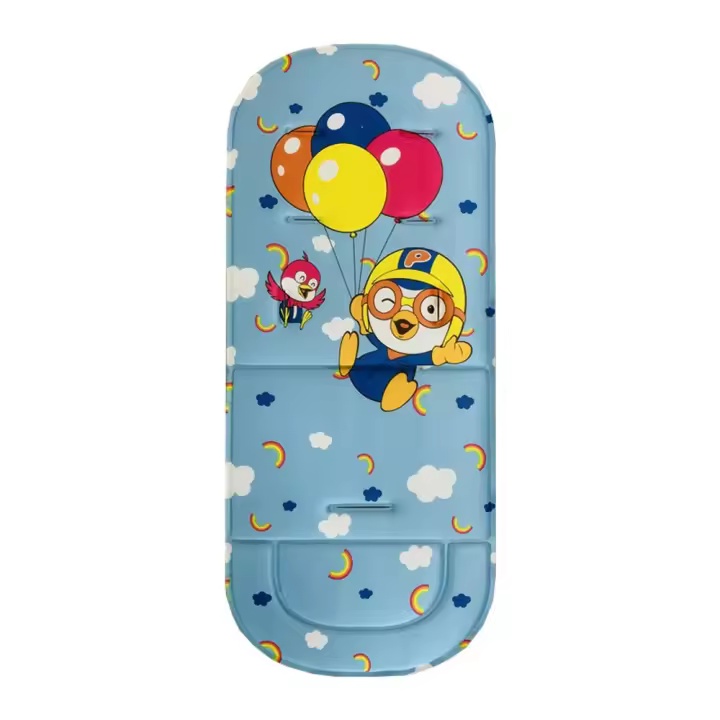 Alfombrilla lavable para asiento de cochecito de bebé, cojín con forma de jirafa y estrella de dibujos animados, accesorios para carrito - 1