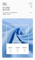 Novedad de primavera y verano, camisa de manga corta elástica de color sólido para hombre, sin permanente, resistente a las arrugas, informal, de negocios, - details 1