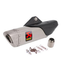 Tubo de escape de aleación de titanio y fibra de carbono para motocicleta, akrapovic R1 modificado, industrial y comercial, Chunfeng 450SR/DUKE/R1 - details 0