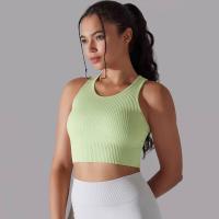 Sujetador deportivo para mujer, ropa interior, hilo sexy, informal, a rayas, sin costuras, top para gimnasio - details 33