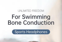 Auriculares inalámbricos de conducción ósea, audífonos con reproductor MP3, memoria integrada de 8G/32G, Bluetooth, impermeables IPX8, deportivos, para natación - details 0