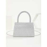 Mini nicho fino brillo mano llevar banquete oblicuo span bolsa de cena. - details 3