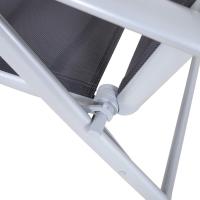 Básico, 147 x 63,5 x 87 cm, Gris/Plateado - details 2
