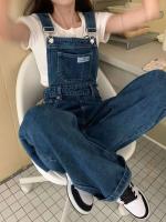 Monos de Denim Vintage MEXZT Pantalones de Lega Ancha para Mujer Estilo Callejero - details 10