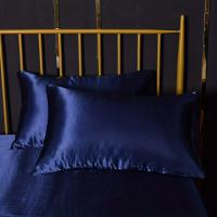 Juego De Cama De Satén De 3/4 piezas, Sábana Ajustable De Color Sólido, Suave Y Cómoda, Para Dormitorio Y habitación - details 4