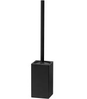 Escobilla de Inodoro Negro, Soporte para escobilla de Inodoro de Acero Inoxidable, Cepillo Cuadrado para Inodoro (Negro) - details 0