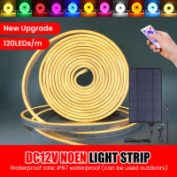 Luz de neón impermeable IP67, lámpara Solar de 12V, 120LED/M, tira de neón de 3000K, 6000K, blanco, rojo, verde, azul, cinta Flexible de luz LED - details 0