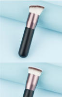 1Pcs Cepillo De Maquillaje Profesional Plano Para Polvo Líquido Base De Maquillaje Rubor Corrector Contorno Herramienta De Maquillaje Tamaño 14.5*8*6cm - details 11