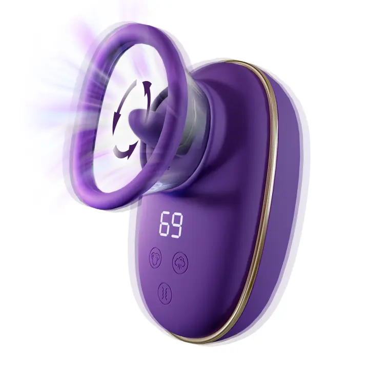Vibrador 3 en 1 para lamer al vacío para mujer, masajeador de punto G, estimulador de clítoris, succionador de pezón, consolador de empuje, Juguetes sexuales para adultos - 1