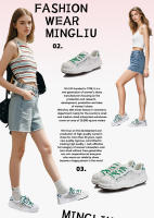 Zapatos blancos nuevos de piel de concha, zapatos de plataforma con suela gruesa, zapatos deportivos transpirables y versátiles para mujer. - details 4