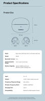 Baseus Auriculares Abiertos Bowie MC1 OL Conéctate inalámbrico, Mejora de Bajo AI, Batería de 40 Horas, Resistentes al Agua, Auriculares con Clip para la Oreja - details 15