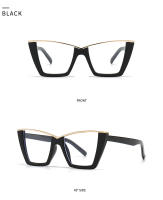 Toyear-gafas de sol estilo ojo de gato para mujer, de estilo Vintage lentes de sol, de marca de lujo, de diseñador, Punk, a la moda, Sexy - details 18