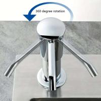 Dispensador de jabón líquido para fregadero de mano con tubo de extensión instalado a presión del fregadero, bomba de cocina - details 2