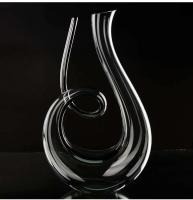 Botella de vino tinto Swan de 1700ml, olla de fiesta de bar soplada a mano, juego inflable de champán de cristal de moda sin plomo - details 5