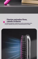 Cepillo Autolimpiante para Cabello Seco y Húmedo Cerdas de Nylon Sintéticas para Peine de Pala Unisex Limpieza Fácil - details 5