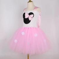 Vestido Tutú Minnie Cosplay Niñas, Fiesta de Cumpleaños, Vestido de Princesa, Cosplay, Navidad, Halloween, Disfraz de Ratón para Niños, Tela - details 18