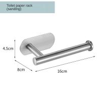 Juego de 6 Ganchos de Toalla de Baño de Acero Inoxidable Resistente a la Oxidación - details 3