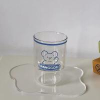Posavasos transparente con forma de nube Irregular, posavasos acrílico antiescaldado, barra de almohadilla de aislamiento térmico de estilo minimalista moderno, 5 uds. - details 3