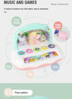 Juguete Musical con sonido de Animal para bebé, Teclado de Piano, instrumento Musical eléctrico intermitente, juguetes educativos tempranos para niños - details 3