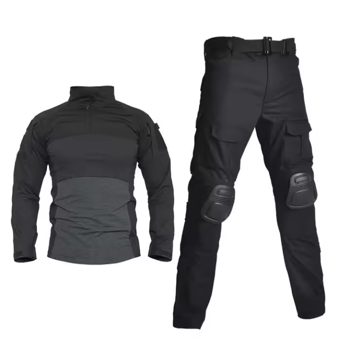Traje de entrenamiento táctico al aire libre con conjunto de rana de camuflaje Hanye - 1