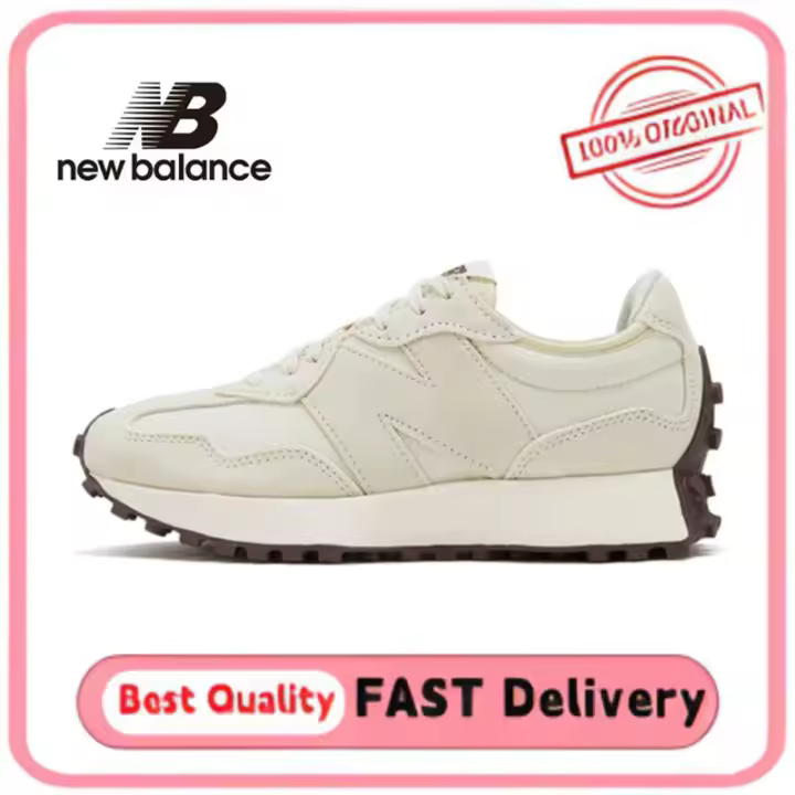 Leten 【100% original】 327 Blanco Low-top para zapatillas unisex Pegatinas de pared - 1