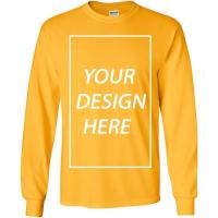 Camiseta de manga larga para adulto Añade tu propio diseño de texto Personalizado - details 10
