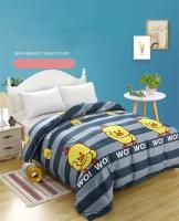 Cubierta de Edredón de Tamaño King con Diseño de Dibujos Animados Encantadores 220x240 Compatible con Cama Doble Amigable con la Piel y Cojín Incluye Funda de Manta y Funda de Almohada - details 0