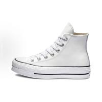 Buroalma Zapatillas Plataforma Chuck Taylor All Star Plataforma bota Blanca |   Clásicas y elegantes |   Estilo Retro Urbano - details 0