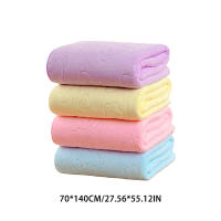 Toalla de Ducha Ligera y Texturada de Oso Microfibra Súper Absorbente Esencial de Playa - details 4