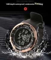 SHUNWAY Shengwei Sports Outdoor Reloj electrónico impermeable con luz nocturna para hombre - details 2