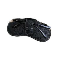 Gafas suaves de cuero para mujer, caja de gafas de sol portátil a la moda, accesorios para bolso, funda protectora para gafas sólidas - details 3