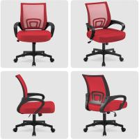 Silla de Oficina Ergonómica Transpirable, Ajustable en Altura, Soporte Lumbar, Giratoria para Max 136 KG - details 24