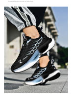Zapatos deportivos de marca para hombre, zapatillas cómodas transpirables para correr, zapatillas gruesas, zapatos de correr en el exterior, zapatillas de deporte con parte inferior gruesa - details 14