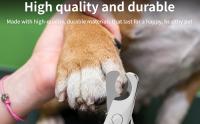 Cortauñas y recortadores profesionales de acero inoxidable para perros con protector de seguridad - Cortauñas para mascotas de alta resistencia para perros y gatos grandes, medianos y pequeños - details 0