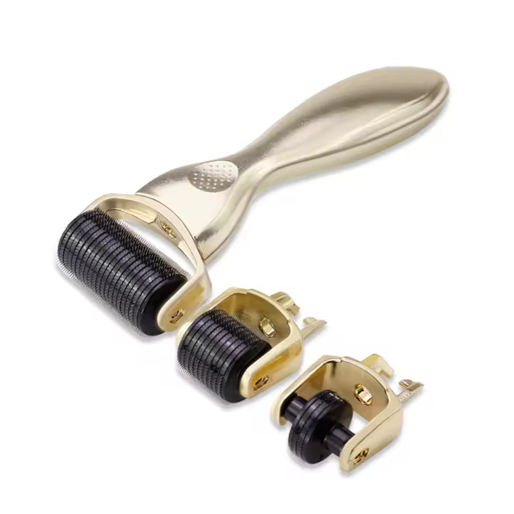 Kit de Microneedles Belleza 3-en-1 Set de 600-1200 Agujas para Cuidado de la Piel Facial de Todos los Tipos Herramienta de Cuidado de la Piel de Belleza - 1