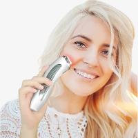 Dispositivo de Estiramiento Facial de radiofrecuencia RF, masajeador de belleza de matriz de puntos, eliminador de arrugas en el hogar, máquina de masaje Facial para estiramiento de la piel - details 2