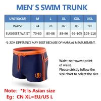 Nuevo traje de baño masculino verano playa surf moda traje de baño Boxer pantalones cortos de alta calidad bañadores para hombre con almohadilla - details 1