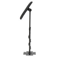 Reposabrazos para tatuaje, soporte para piernas, silla de estudio, altura ajustable, 68cm-100cm, cuero PU, hierro, portátil y fácil de almacenar - details 7